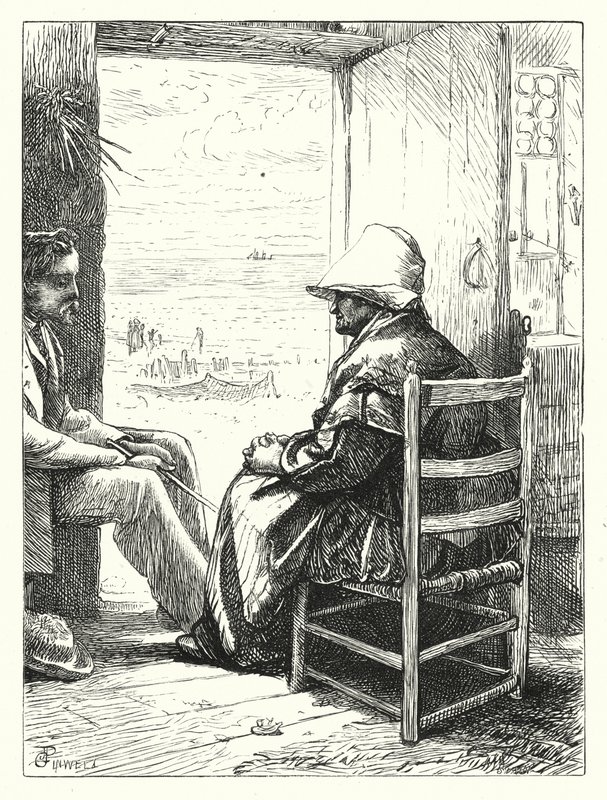 Sea-Side Hexametrar (gravyr) av George John Pinwell