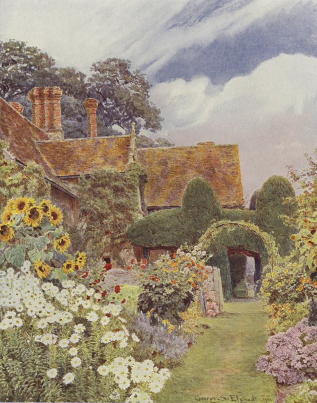 Cleeve Prior, solrosor av George Samuel Elgood