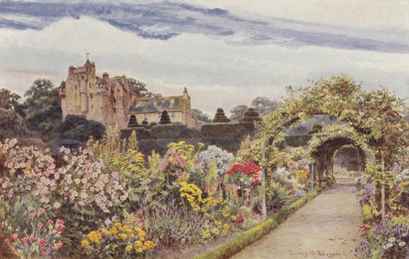 Crathes av George Samuel Elgood