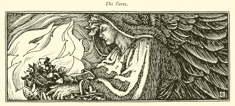 The Tares (gravyr) av George Woolliscroft Rhead