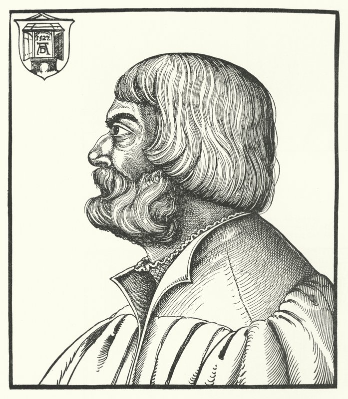 Albrecht Durer, tysk målare och grafiker (gravyr) av German School