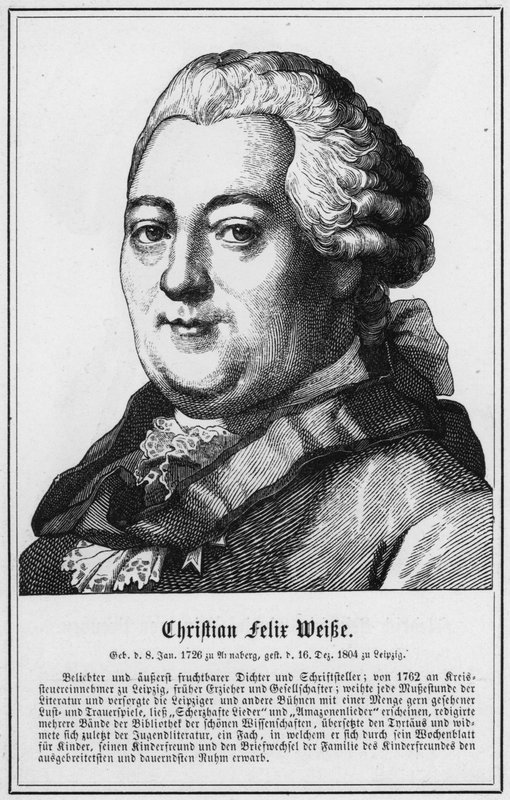 Christian Felix Weibe (gravyr) av German School