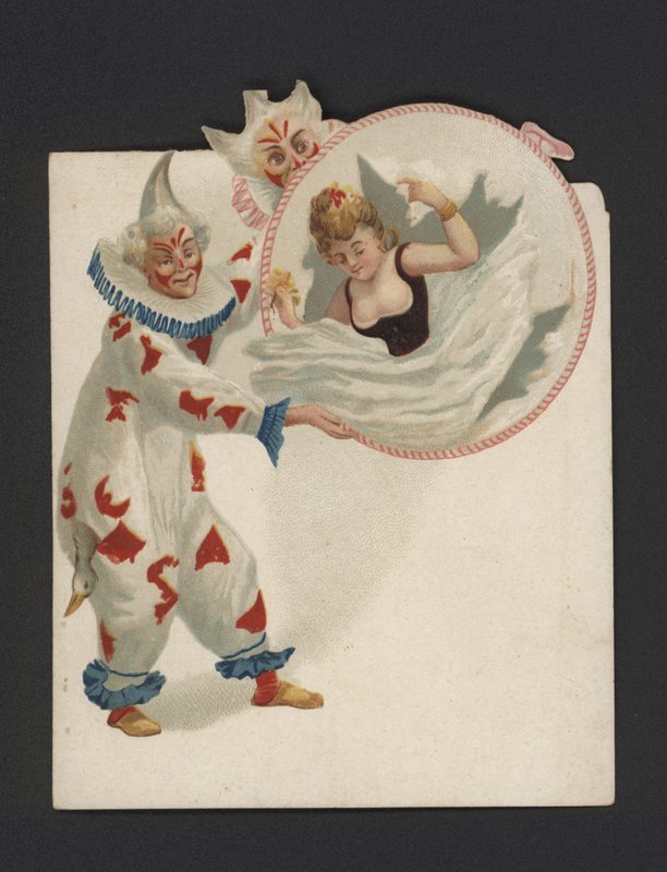 Clowner (chromolitho) av German School