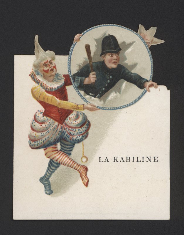 Clowner (chromolitho) av German School
