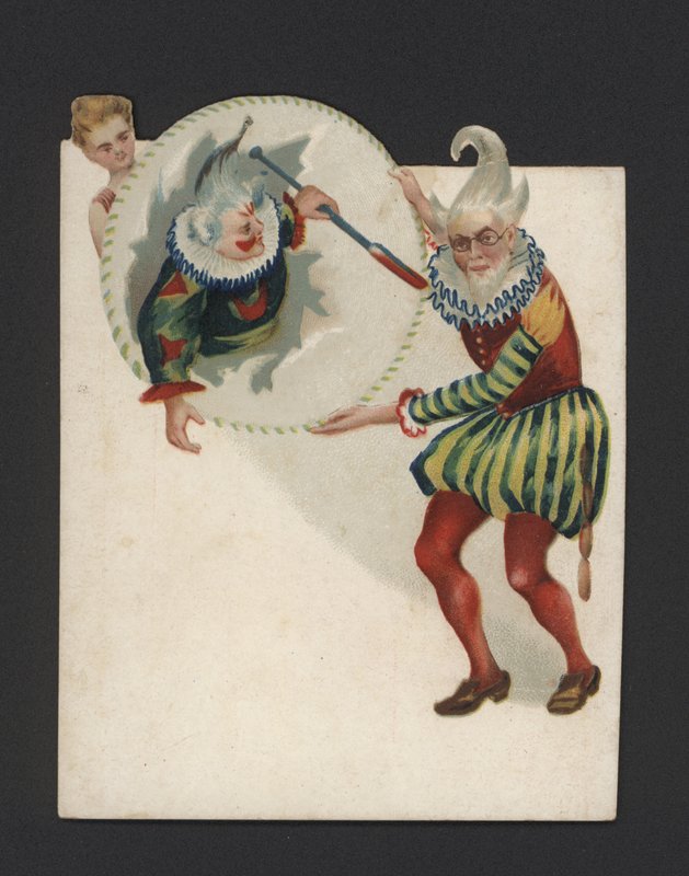 Clowner (chromolitho) av German School
