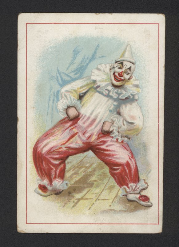 Clowner (chromolitho) av German School