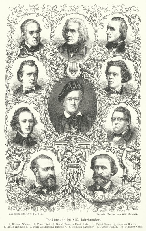 Kompositörer från 1800-talet av German School