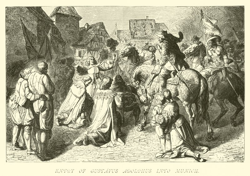 Gustavus Adolfs intåg i München av German School
