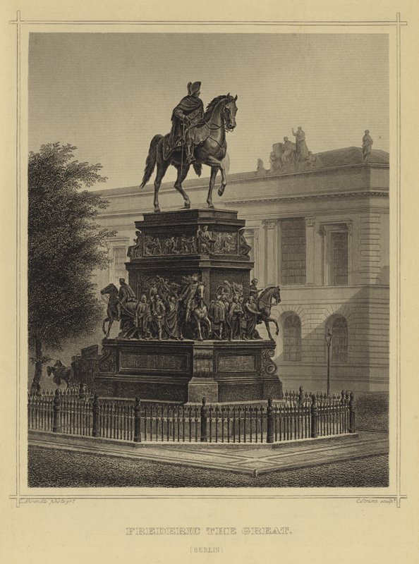Fredrik den store, Berlin av German School