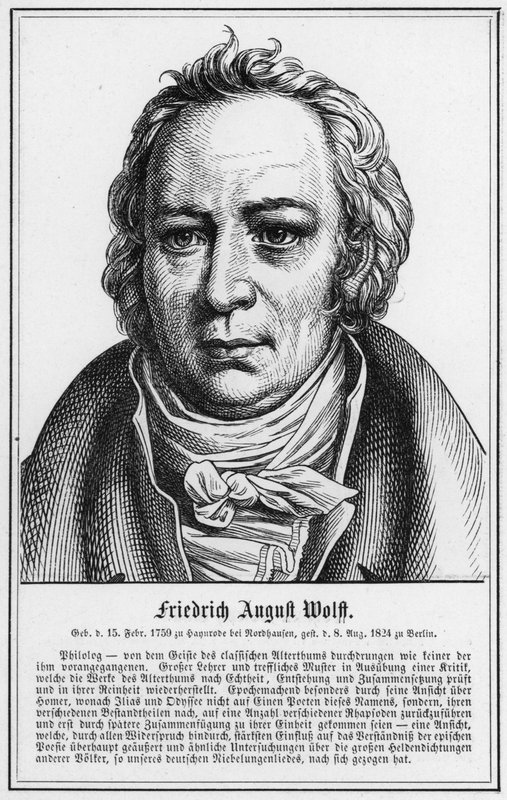 Friedrich August Wolff (gravyr) av German School