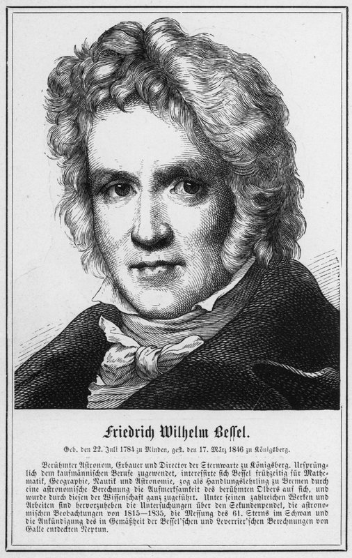 Friedrich Wilhelm Bessel (gravyr) av German School