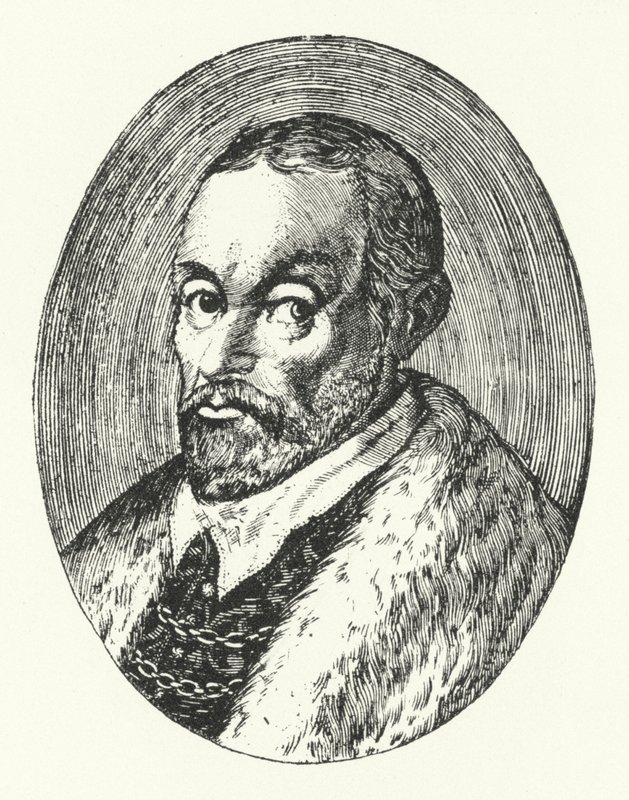 Giovanni Guarini, italiensk poet (gravyr) av German School