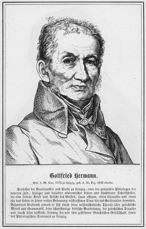 Gottfried Hermann (gravyr) av German School