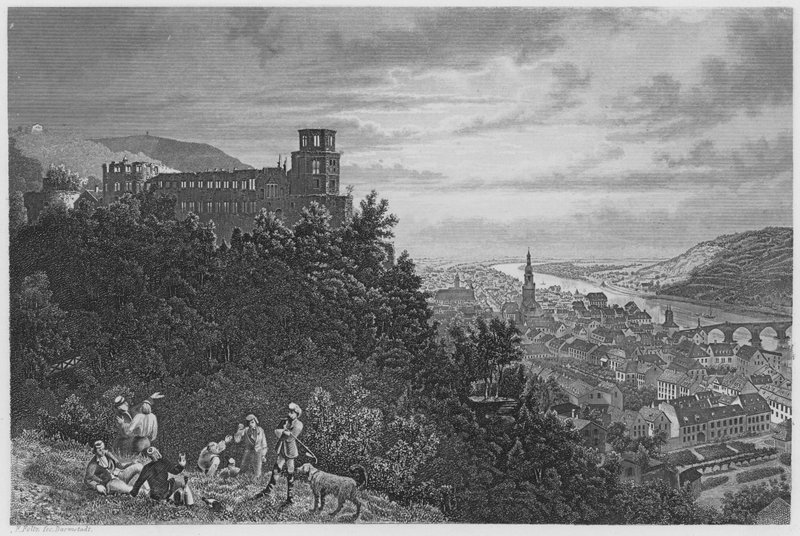 Heidelberg (gravyr) av German School
