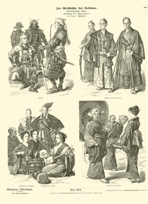 Japanska kostymer av German School