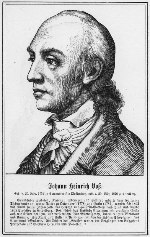 Johann Heinrich Vok (gravyr) av German School