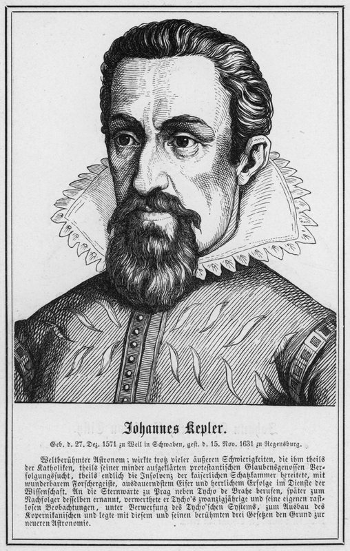 Johannes Kepler (gravyr) av German School