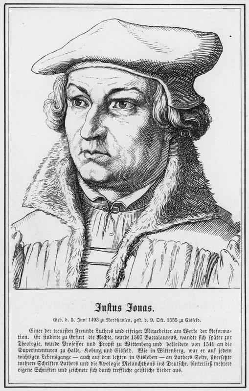 Justus Jonas (gravyr) av German School