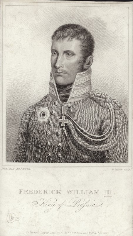 Kung Fredrik Vilhelm III av Preussen av German School