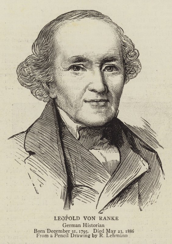 Leopold von Ranke (gravyr) av German School
