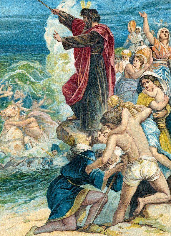 Moses krydser den røde søsved av German School