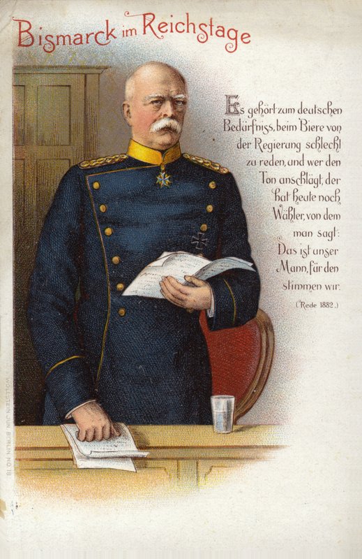 Otto von Bismarck av German School