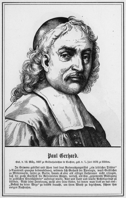 Paul Gerhard (gravyr) av German School