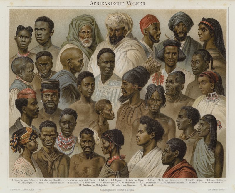 Afrikas folk av German School