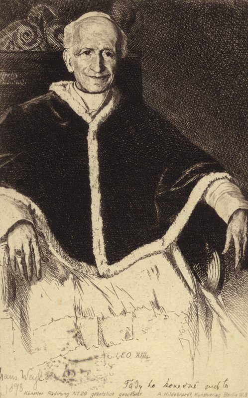 Påven Leo XIII av German School