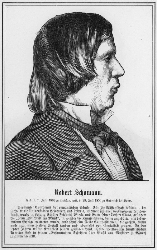 Robert Schumann (gravyr) av German School