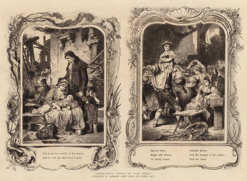 Schillers "Song of the Bell" (gravyr) av German School