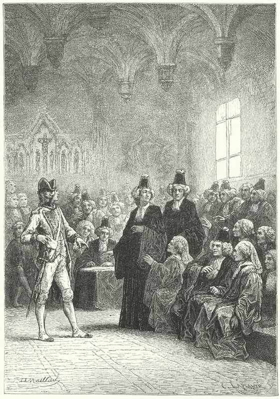 Kallelse av de franska generalständerna av German School