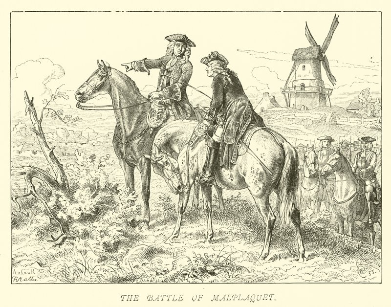Slaget vid Malplaquet av German School