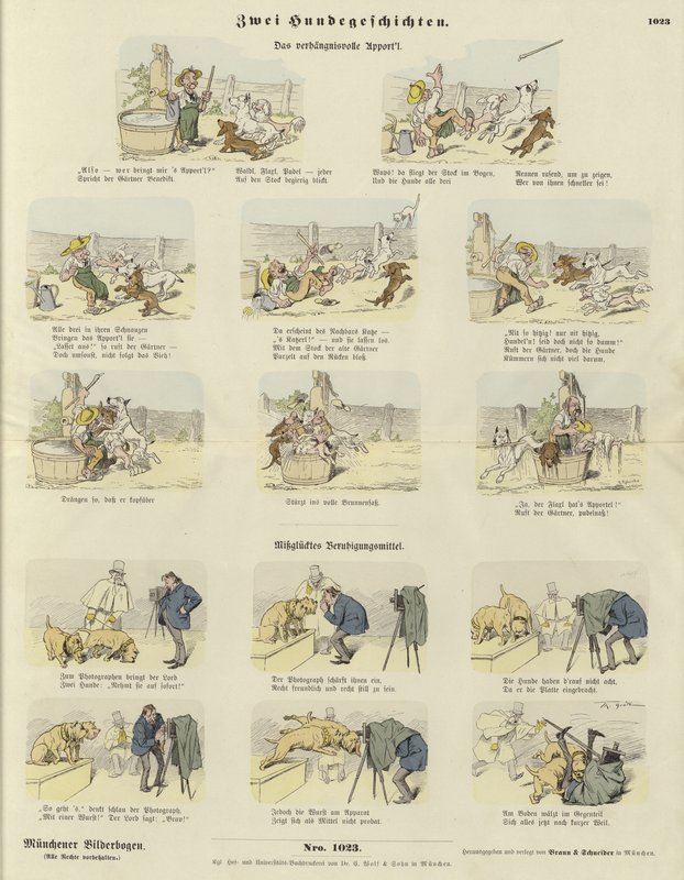Två hundhistorier av German School