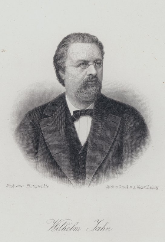 Wilhelm Jahn, österrikisk-ungersk dirigent (gravyr) av German School