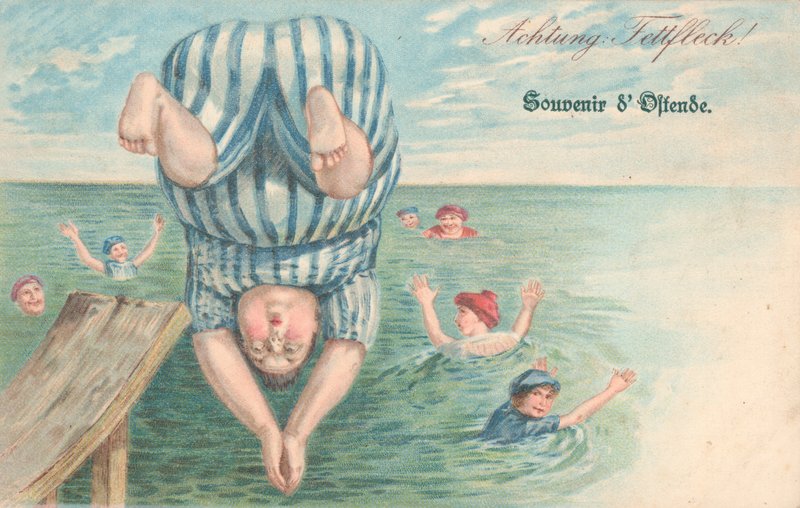 Kvinnor simmar av German School