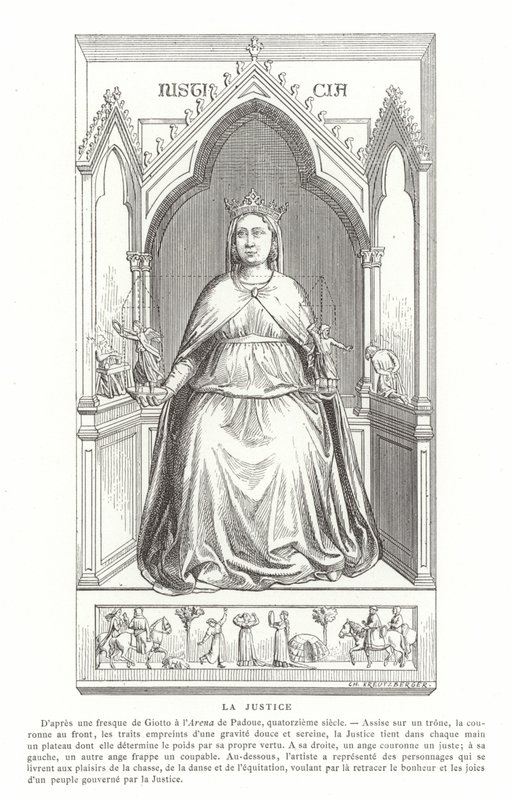 Rättvisa av Giotto di Bondone