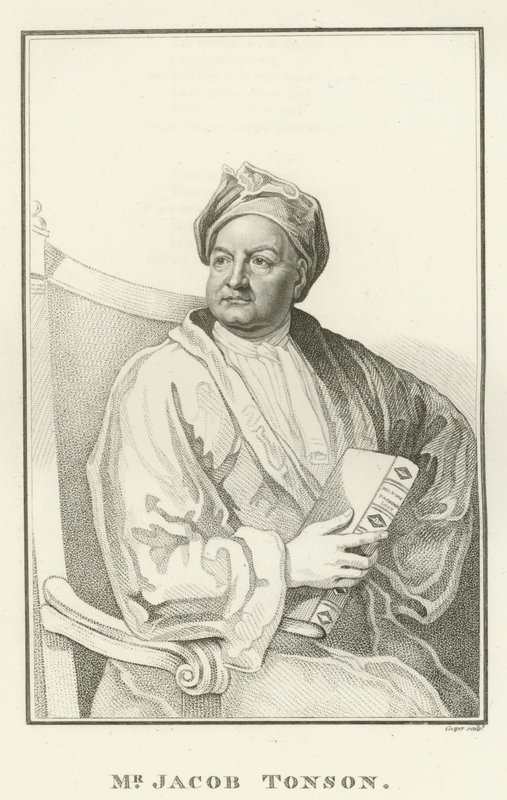 Herr Jacob Tonson av Godfrey Kneller