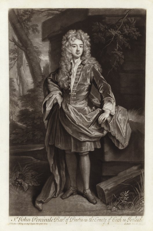 Portrait of Sir John Percivale  av Godfrey Kneller