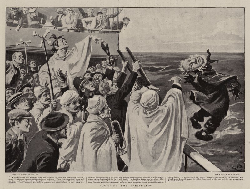 Dumpar presidenten av Gordon Frederick Browne