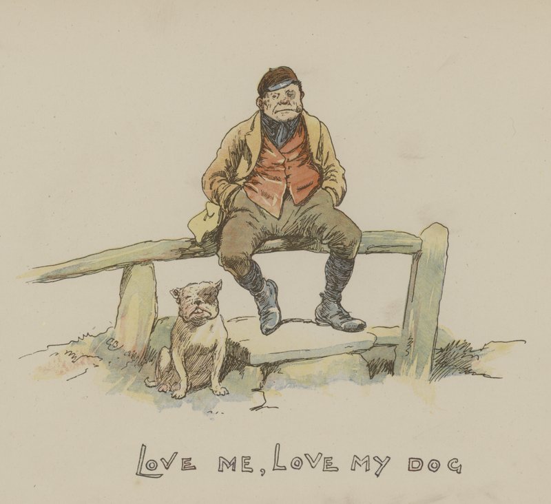 Älska mig älska min hund av Gordon Frederick Browne