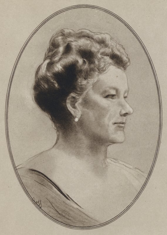 Schumann-Heink (litho) av Gordon Ross