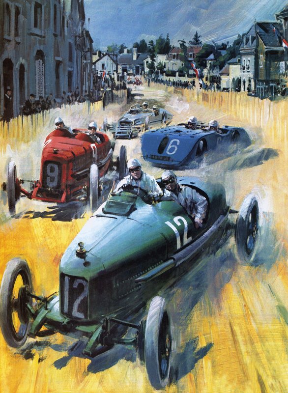 Seger i Storbritanniens Grand Prix av Graham Coton