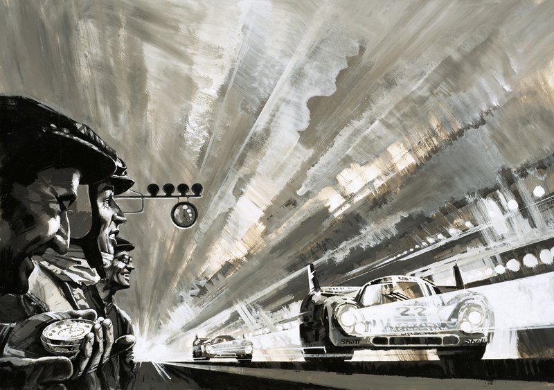 24-timmarsloppet Le Mans av Graham Coton