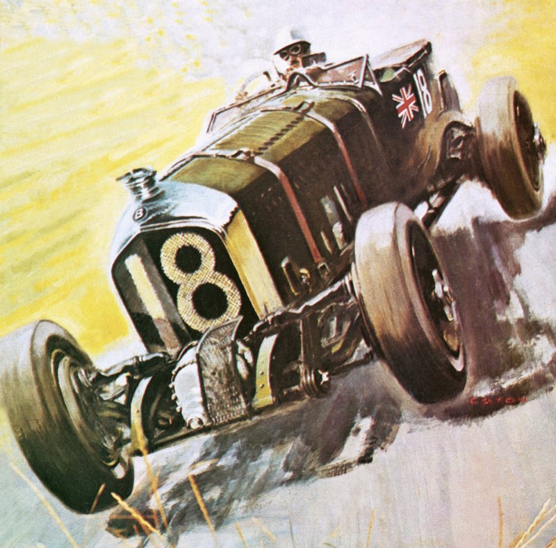 Det svarta fåret Bentley av Graham Coton