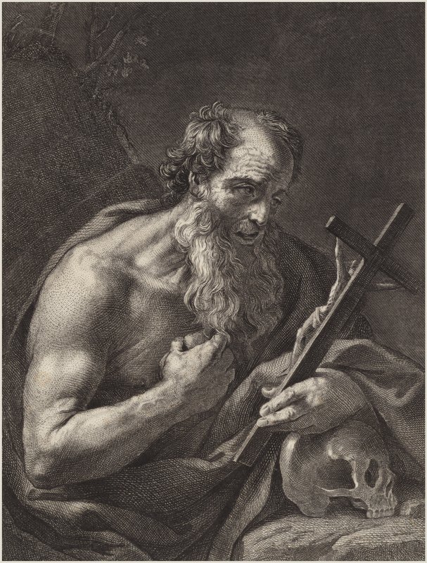 Sankt Jerome av Guido Reni