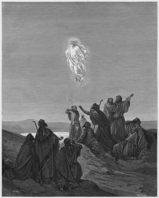 Gustave Dore Bibeln: Himmelsfärden av Gustave Dore