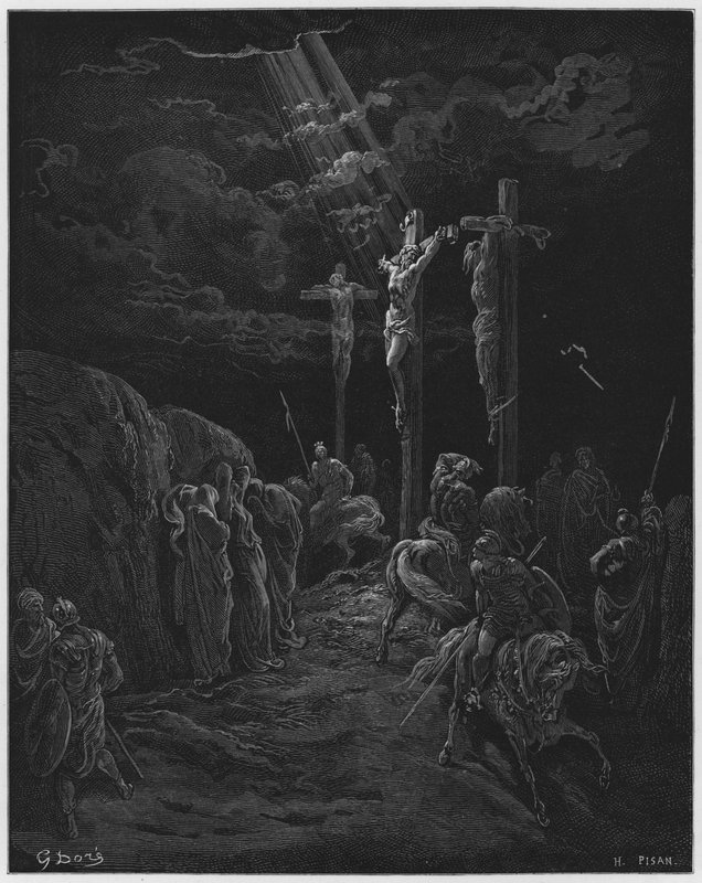 Gustave Dore Bibeln: Kristi död av Gustave Dore