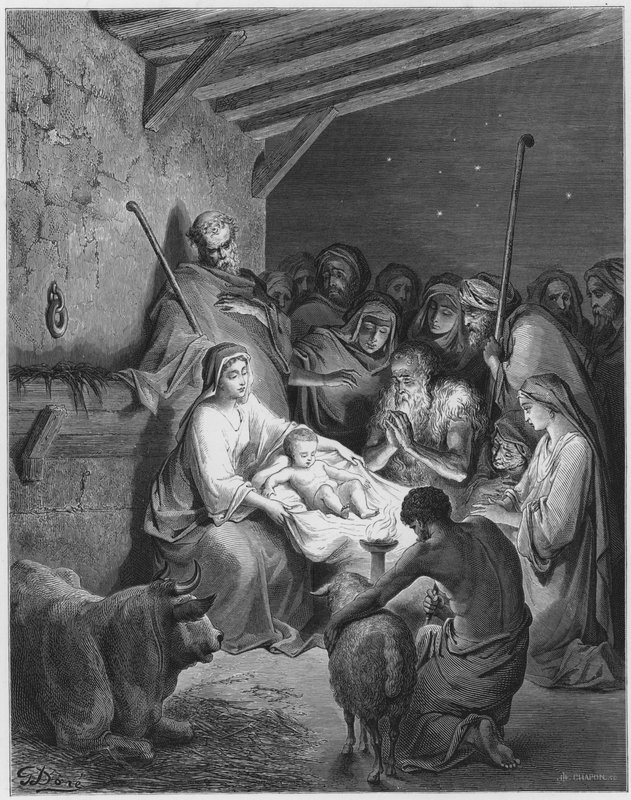 Gustave Dore Bibeln: Kristi födelse av Gustave Dore