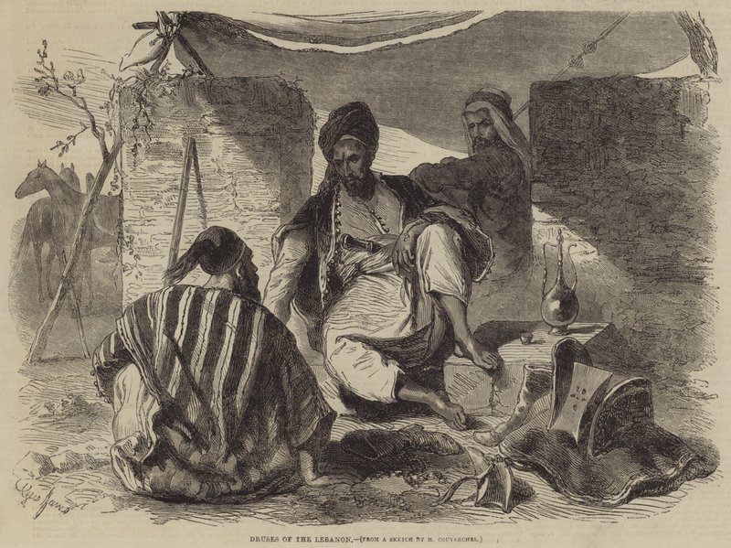 Druser i Libanon av Gustave Janet